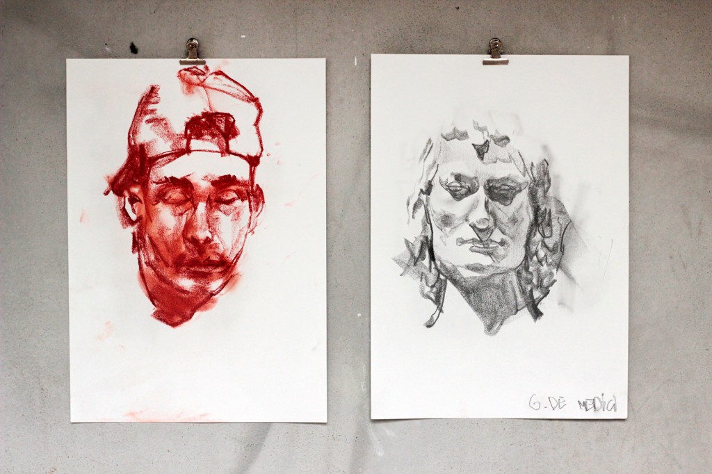 walter molli charcoal 29,7 cm x 42 cm 2015
